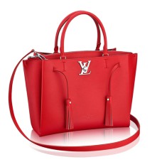 Louis Vuitton M54570 Lockmeto Tote Bag in morbida pelle di vitello