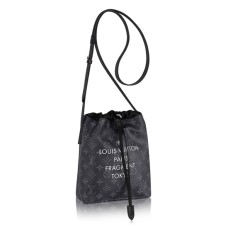 Louis Vuitton M43418 Nano Bag Borsa a tracolla Monogram Eclipse Canvas