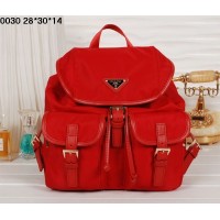 Zaino Prada 0030 Satchel Rosso