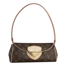 Louis Vuitton M40122 Beverly Clutch Shoulder Bag Monogram Canvas