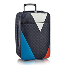Louis Vuitton N41620 Pegase Legere 55 Bagaglio a rotelle Damier Cobalt Canvas