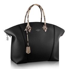 Louis Vuitton N91834 Lockit MM Tote Bag in pelle Taurillon